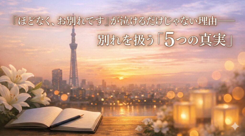 『ほどなく、お別れです』が泣けるだけじゃない理由── 別れを扱う「5つの真実」