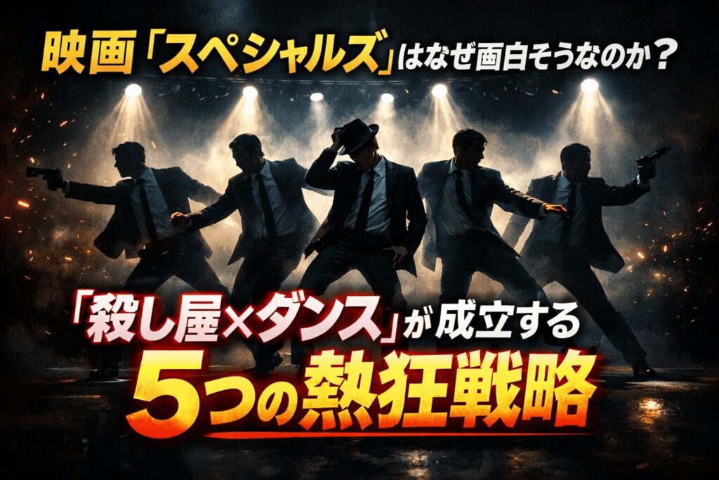 映画『スペシャルズ』はなぜ面白そうなのか？「殺し屋×ダンス」が成立する5つの熱狂戦略