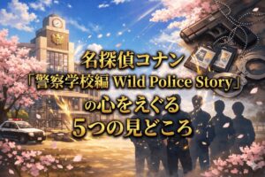 名探偵コナン「警察学校編 Wild Police Story」の心をえぐる5つの見どころ